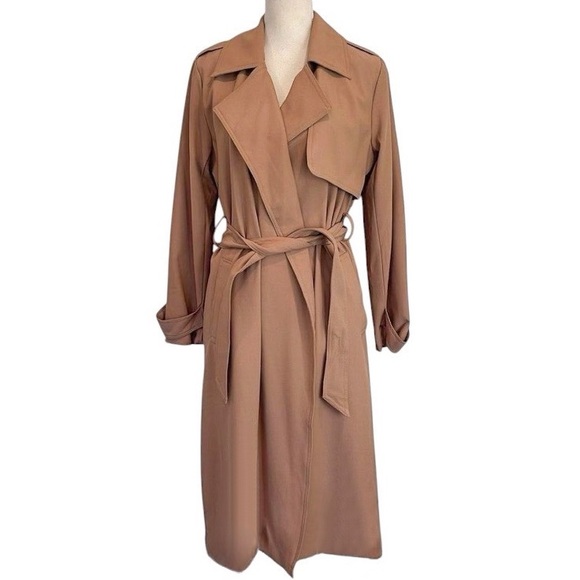 Blank NYC Jackets & Blazers - Blank NYC Tan Trench Coat